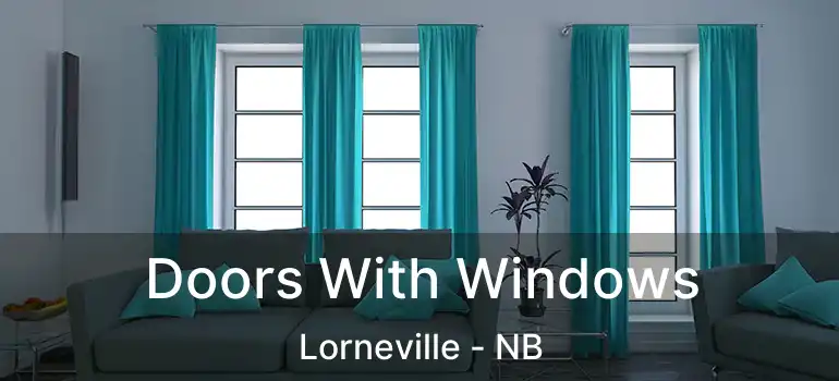  Doors With Windows Lorneville - NB