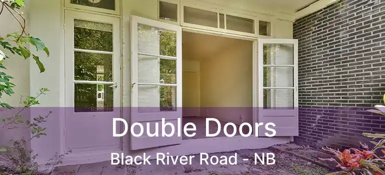  Double Doors Black River Road - NB
