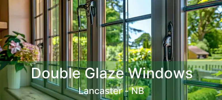  Double Glaze Windows Lancaster - NB