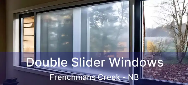  Double Slider Windows Frenchmans Creek - NB