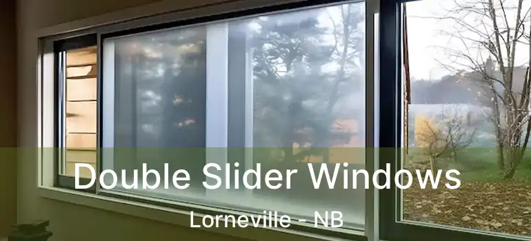 Double Slider Windows Lorneville - NB