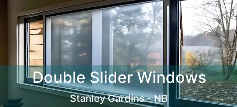  Double Slider Windows Stanley Gardins - NB