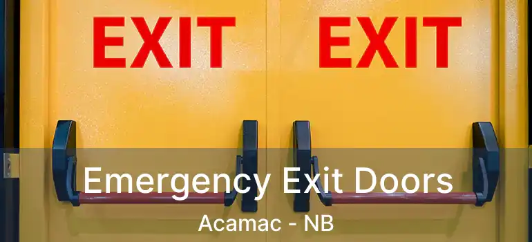  Emergency Exit Doors Acamac - NB