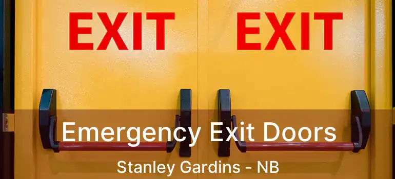  Emergency Exit Doors Stanley Gardins - NB