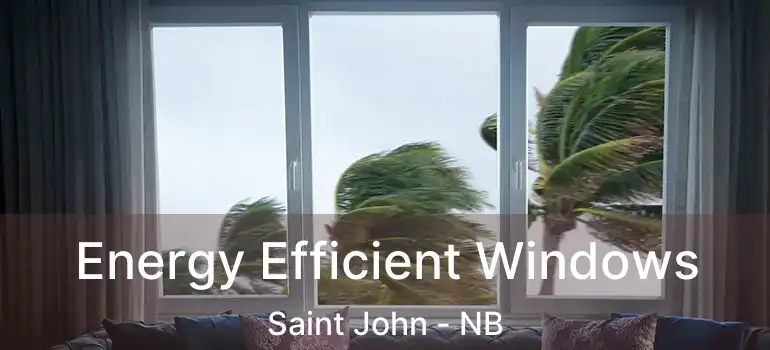  Energy Efficient Windows Saint John - NB