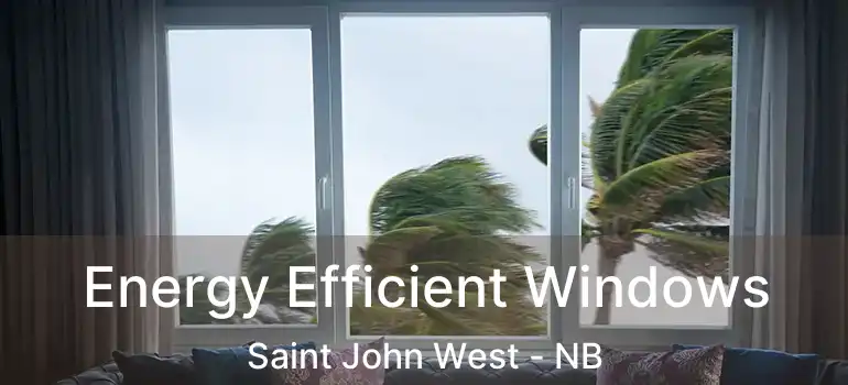  Energy Efficient Windows Saint John West - NB