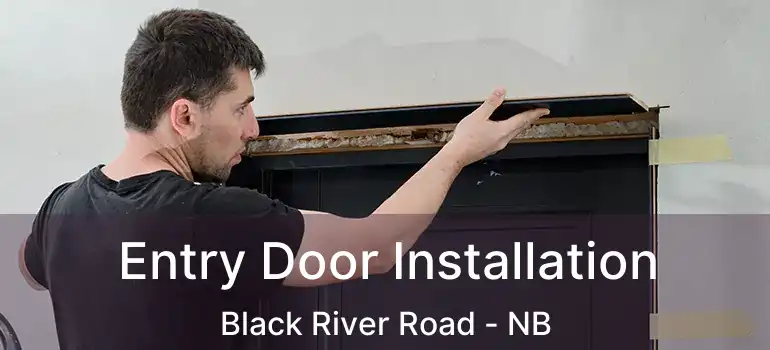  Entry Door Installation Black River Road - NB