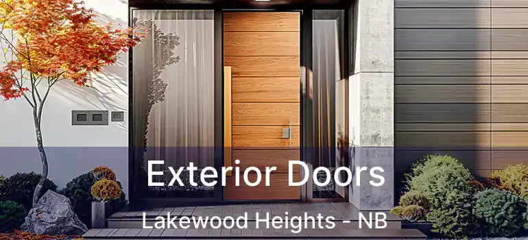  Exterior Doors Lakewood Heights - NB