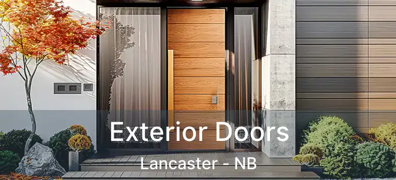  Exterior Doors Lancaster - NB