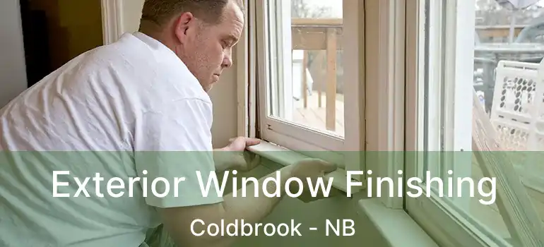  Exterior Window Finishing Coldbrook - NB
