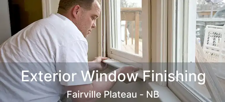  Exterior Window Finishing Fairville Plateau - NB