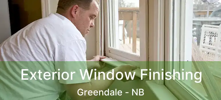  Exterior Window Finishing Greendale - NB