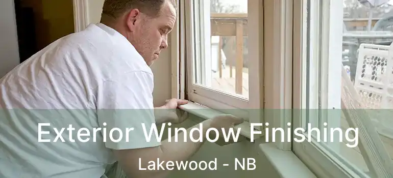  Exterior Window Finishing Lakewood - NB