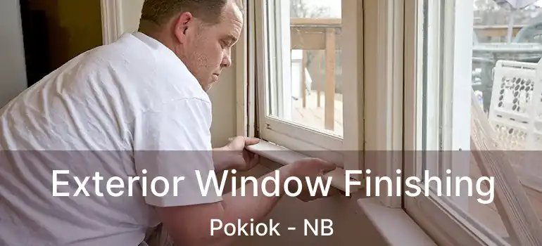  Exterior Window Finishing Pokiok - NB