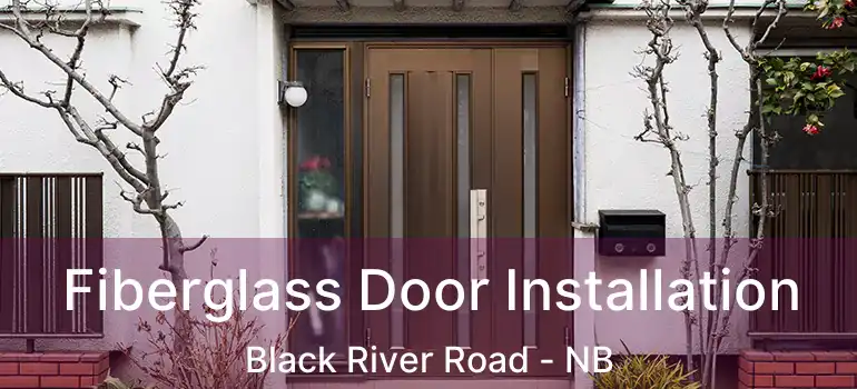  Fiberglass Door Installation Black River Road - NB