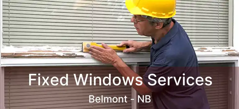  Fixed Windows Services Belmont - NB