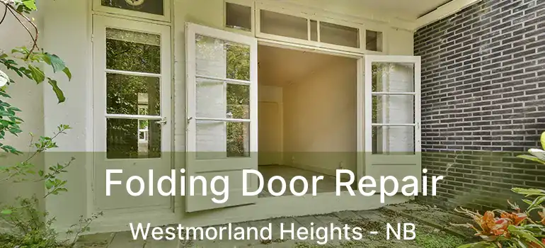  Folding Door Repair Westmorland Heights - NB