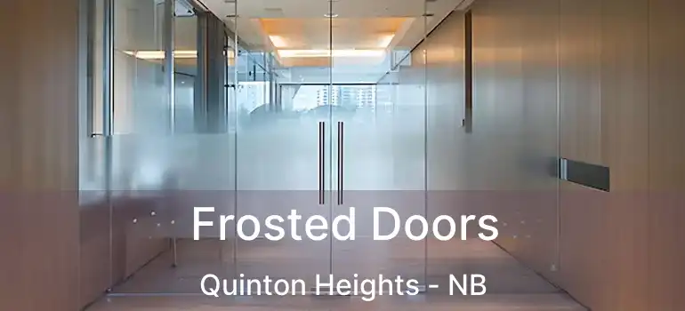  Frosted Doors Quinton Heights - NB