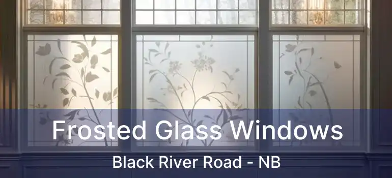  Frosted Glass Windows Black River Road - NB