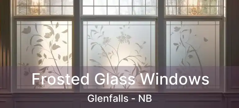  Frosted Glass Windows Glenfalls - NB