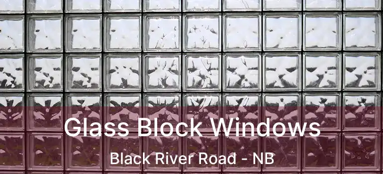  Glass Block Windows Black River Road - NB