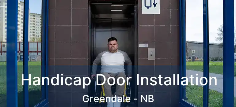  Handicap Door Installation Greendale - NB