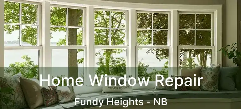  Home Window Repair Fundy Heights - NB