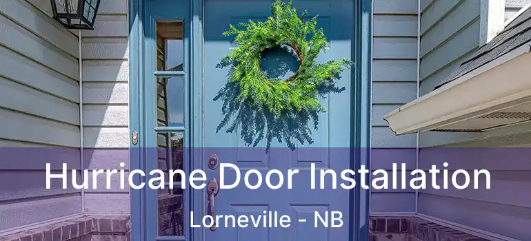  Hurricane Door Installation Lorneville - NB