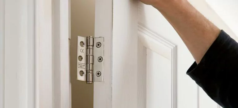 Bathroom Stall Door Hinge Repair in Saint John, NB