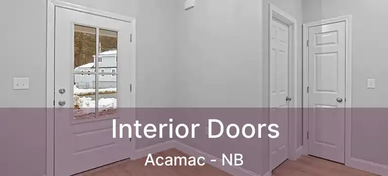  Interior Doors Acamac - NB