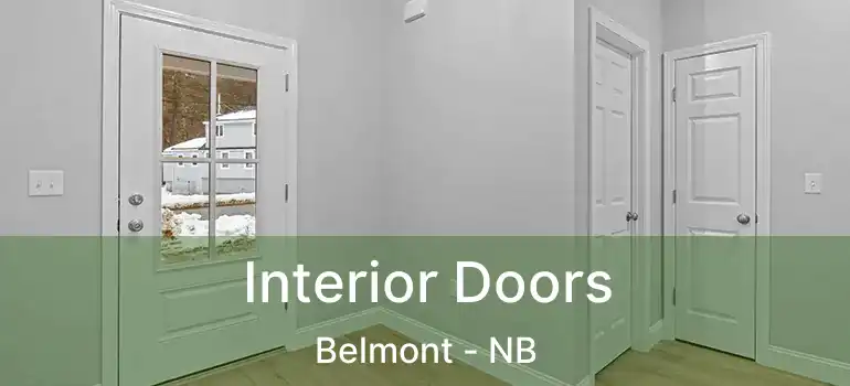  Interior Doors Belmont - NB