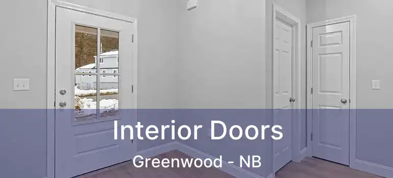  Interior Doors Greenwood - NB