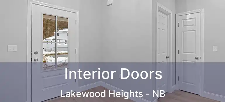  Interior Doors Lakewood Heights - NB