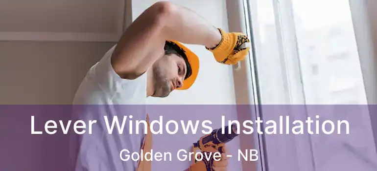  Lever Windows Installation Golden Grove - NB