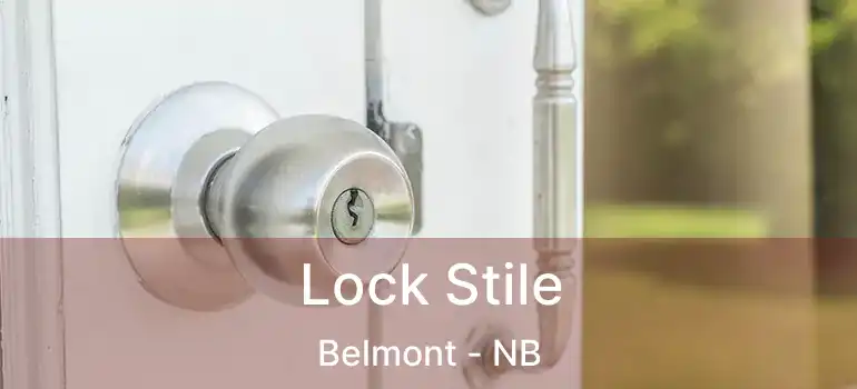  Lock Stile Belmont - NB