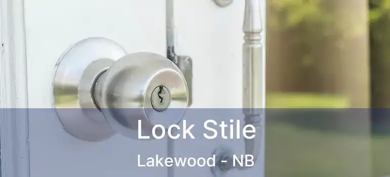  Lock Stile Lakewood - NB