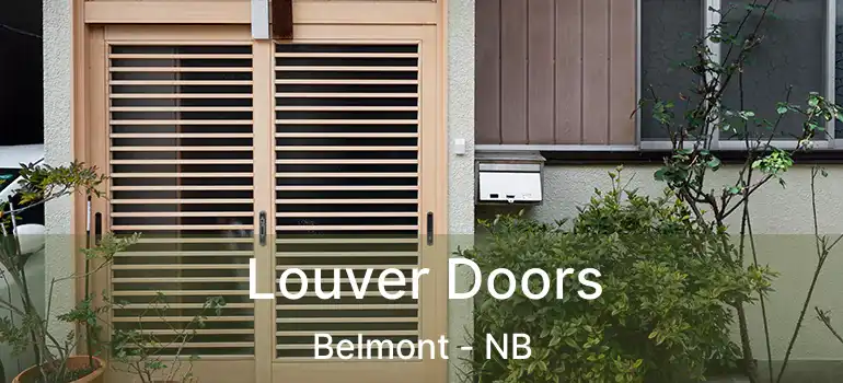  Louver Doors Belmont - NB