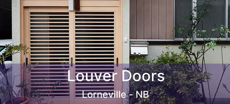  Louver Doors Lorneville - NB