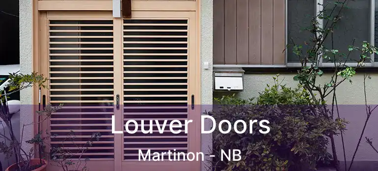  Louver Doors Martinon - NB