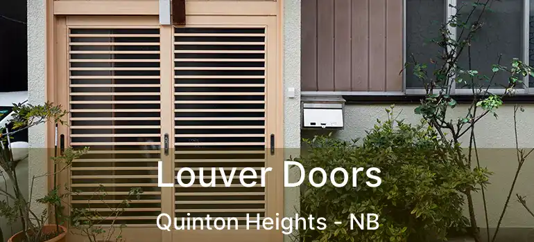  Louver Doors Quinton Heights - NB