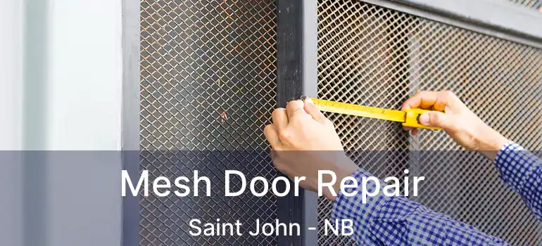  Mesh Door Repair Saint John - NB