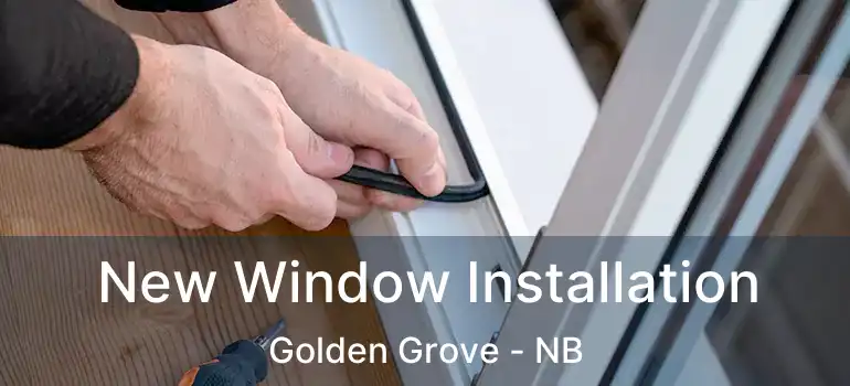  New Window Installation Golden Grove - NB