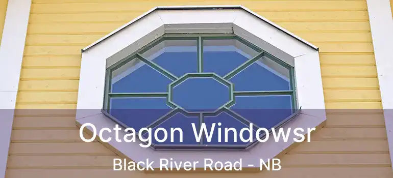  Octagon Windowsr Black River Road - NB
