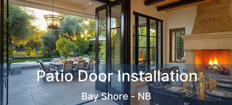  Patio Door Installation Bay Shore - NB