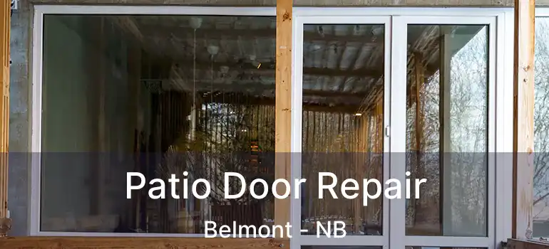  Patio Door Repair Belmont - NB