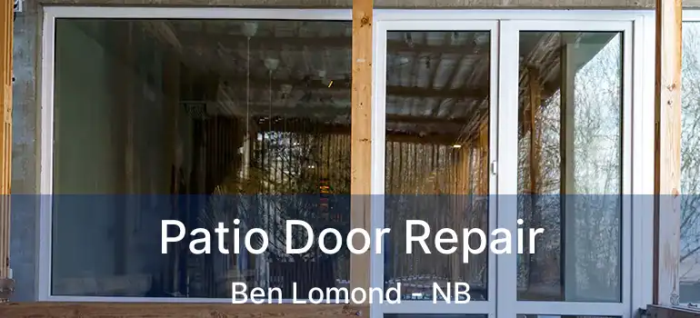  Patio Door Repair Ben Lomond - NB
