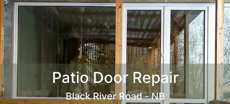  Patio Door Repair Black River Road - NB