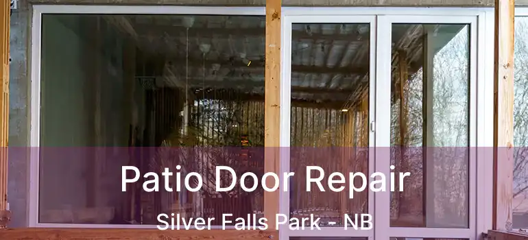  Patio Door Repair Silver Falls Park - NB