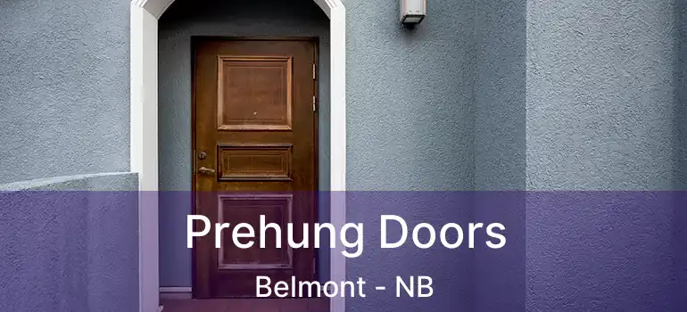  Prehung Doors Belmont - NB