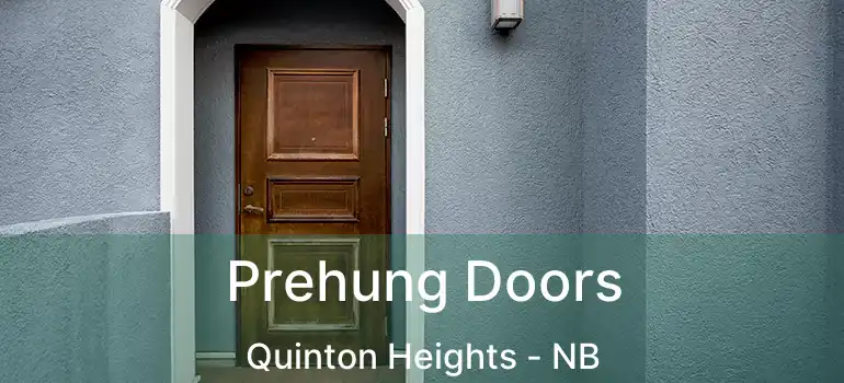  Prehung Doors Quinton Heights - NB